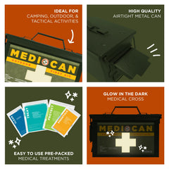 Be Smart Get Prepared organized compartments for fast access.