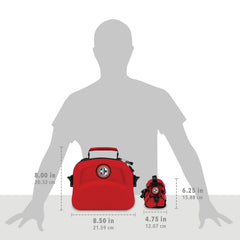 Be Smart Get Prepared portable Eva case designed for durability and travel.