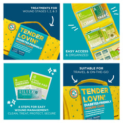 Be Smart Get Prepared sterile gauze pads 4x4 for clean wound coverage.