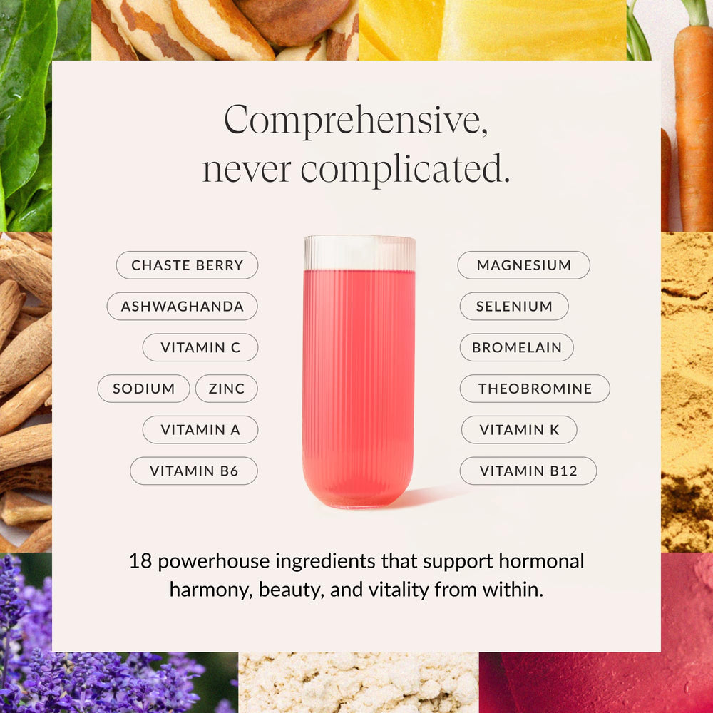 Beam Glow label front with clean branding and ingredients focus