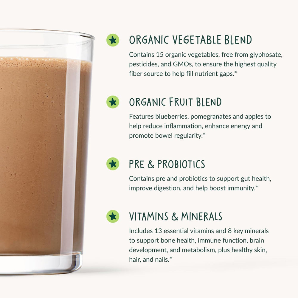 Beam Kids Multivitamin Powder packaging front highlights no artificial sweeteners.