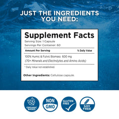 Beam Minerals capsules closeup highlights plant based formula for hydration and balance