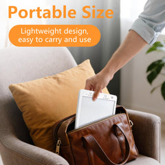 Beamhaus portable stand enables adjustable angles for desk or on-the-go use.