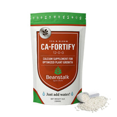 Beanstalk Fortify bottle with calcium-nitrogen formula for stronger stalks