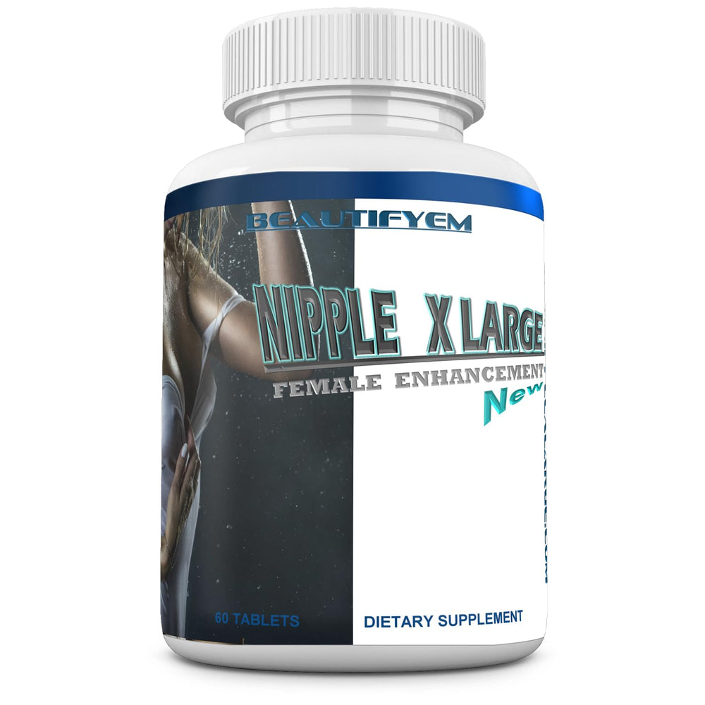 BEAUTIFYEM Nipple X-Large bottle close-up highlighting premium packaging for quality