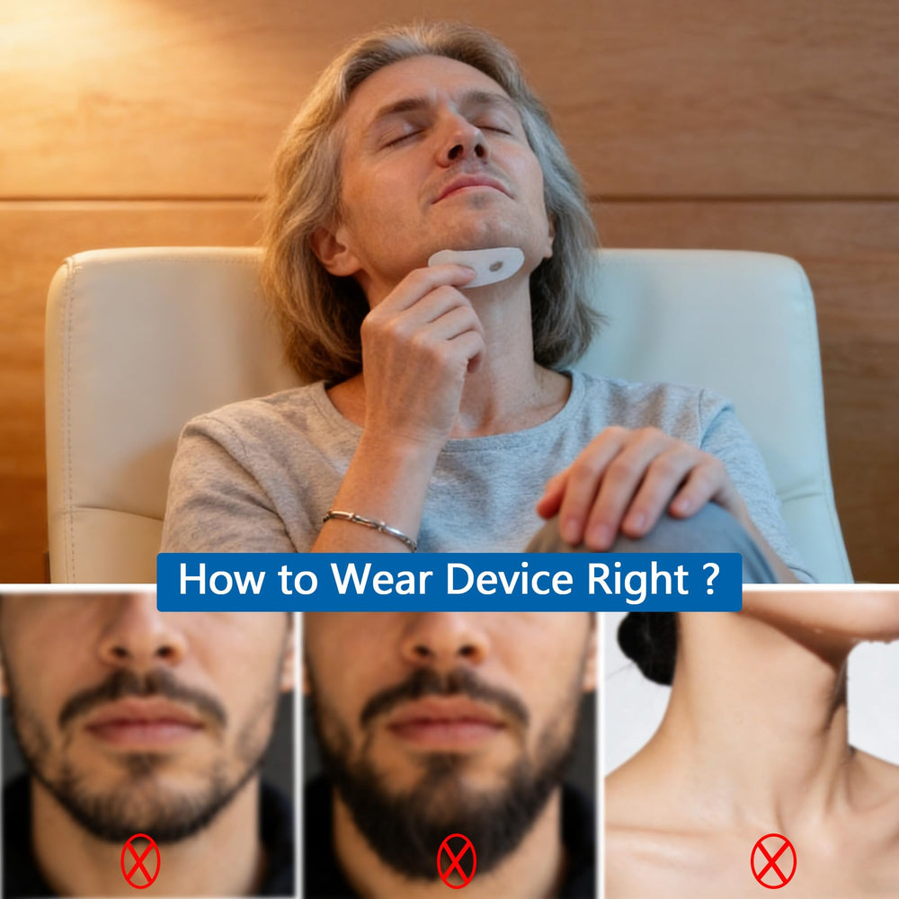 BEBESIRI Anti-Snoring Aid packaging with user manual