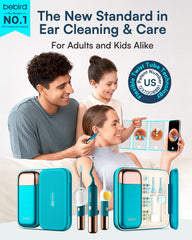 BEBIRD EarSight Ultra wireless camera provides real-time feedback during ear care.