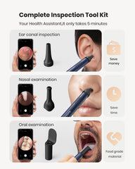 BEBIRD R1 1080P HD camera captures sharp visuals inside the ear