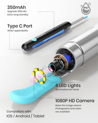 BEBIRD R1 replacement tips allow versatile cleaning with the tool.