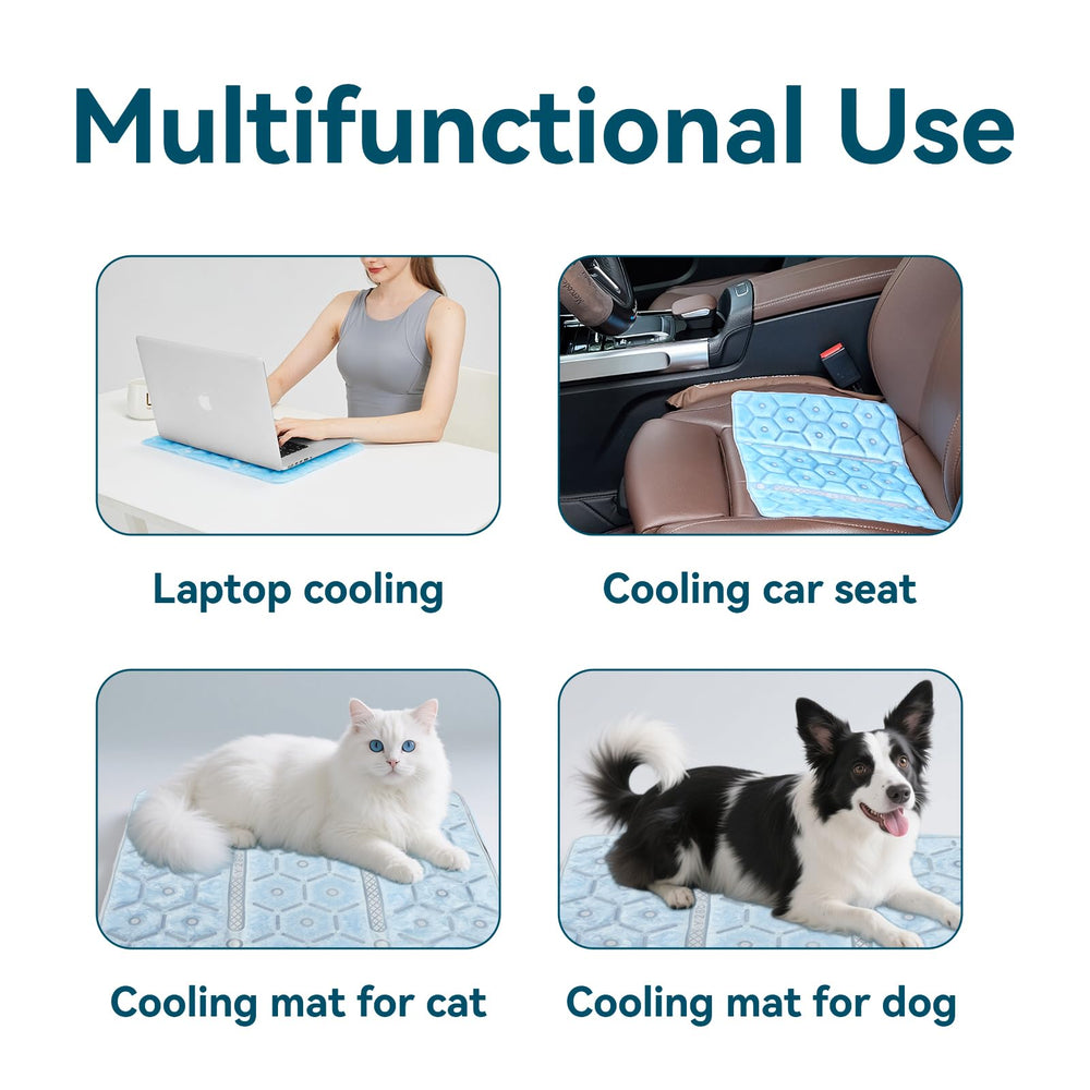 BECGAM car-seat cooling pad keeps you cool on trips.