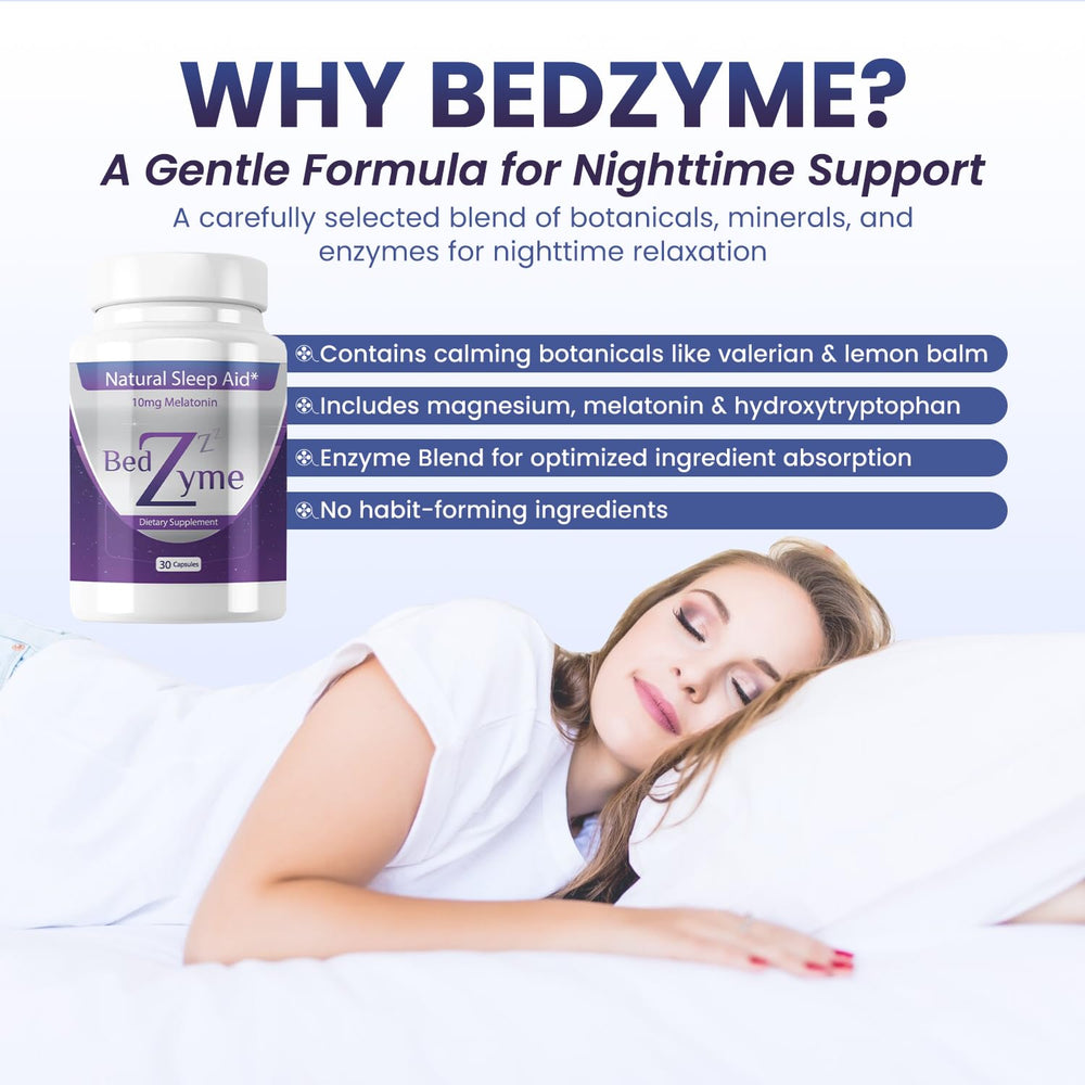 BedZyme Enzyme Delivery System close-up illustrating enhanced absorption