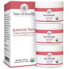 BeeFriendly Organic Vaginal Moisturizer box set for gentle intimate care.