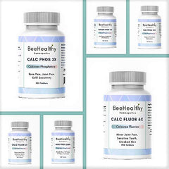 BeeHealthy Natrum Phosphoricum 6X label displays dosing directions and warnings.