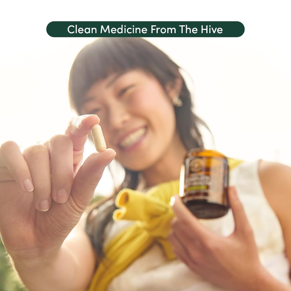 Beekeeper's Naturals Complete Gut Health morning routine gut-balance scenario.