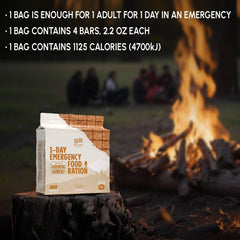 Beleon Survival Ration nutrition facts highlights essential elements for basic activity