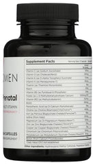Beli ingredients chart reveals key vitamins and minerals for prenatal needs.