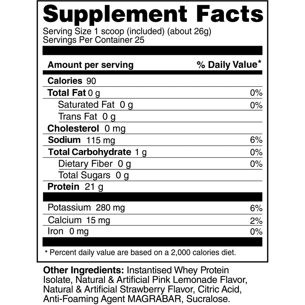 Believe Protein Refresher Pineapple Punch glass shake ready for daily protein boost