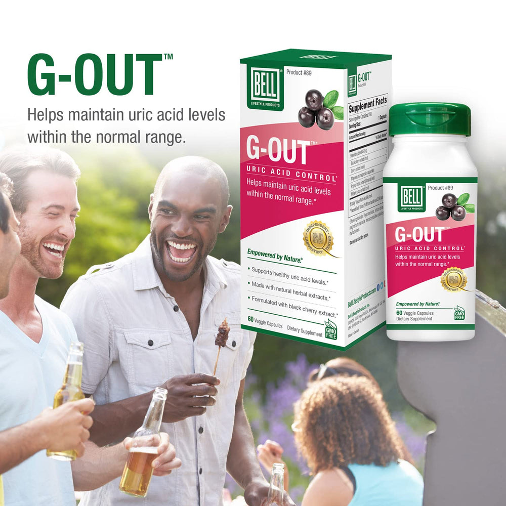 Magnesium, banaba, and yucca blend in Bell G-Out for daily wellness
