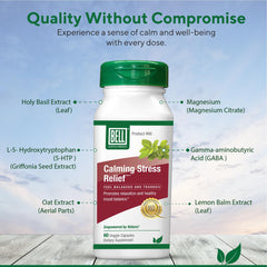 Bell Lifestyle 5-HTP griffonia seed label highlights mood support potential.