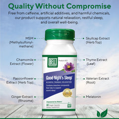 Bell Lifestyle Good Night's Sleep dispense pour demonstrates easy nightly dosing before bed