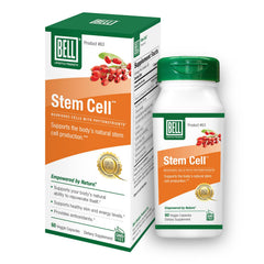 Bell Stem Cell Supplements bottle front for daily vitality support.