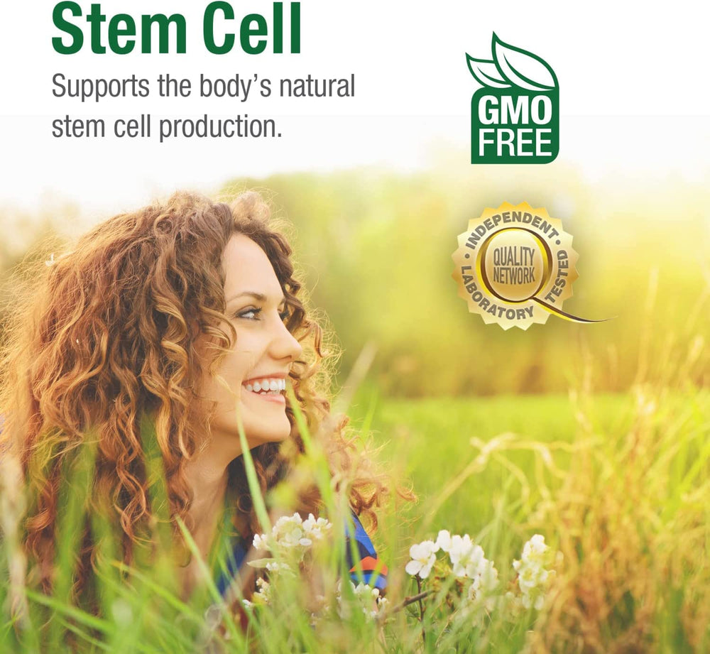 Bell Stem Cell Supplements dosage close-up with 60 capsules for consistent routines.