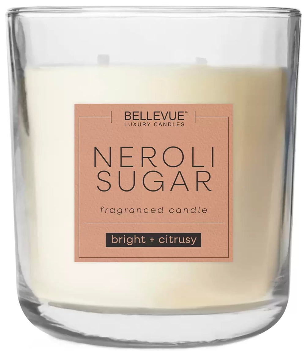 Neroli Sugar Aspen Juniper label detail signals premium fragrance blend.