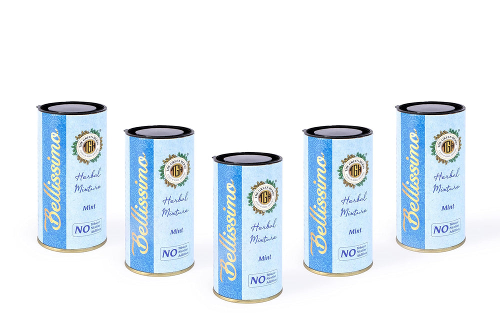 Bellissimo bottle-mint offers a refreshing, nicotine-free experience.