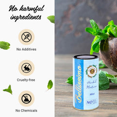Bellissimo roll-your-own-cigarillo demonstrates easy, tobacco-free preparation.