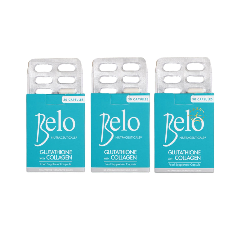 Belo Essentials vitamin C ascorbate capsule emphasizing acidity relief and absorption