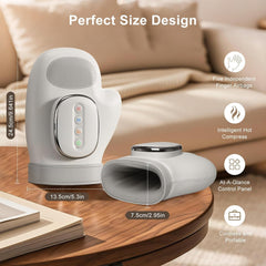 Belovedone massager showing ergonomic wrap design supporting fingers and wrists.