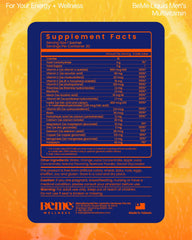 Orange flavor BeMe sachet on the go for active days.