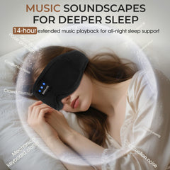 BeMyLady sleep mask offers up to 14 hours of playback on a single charge