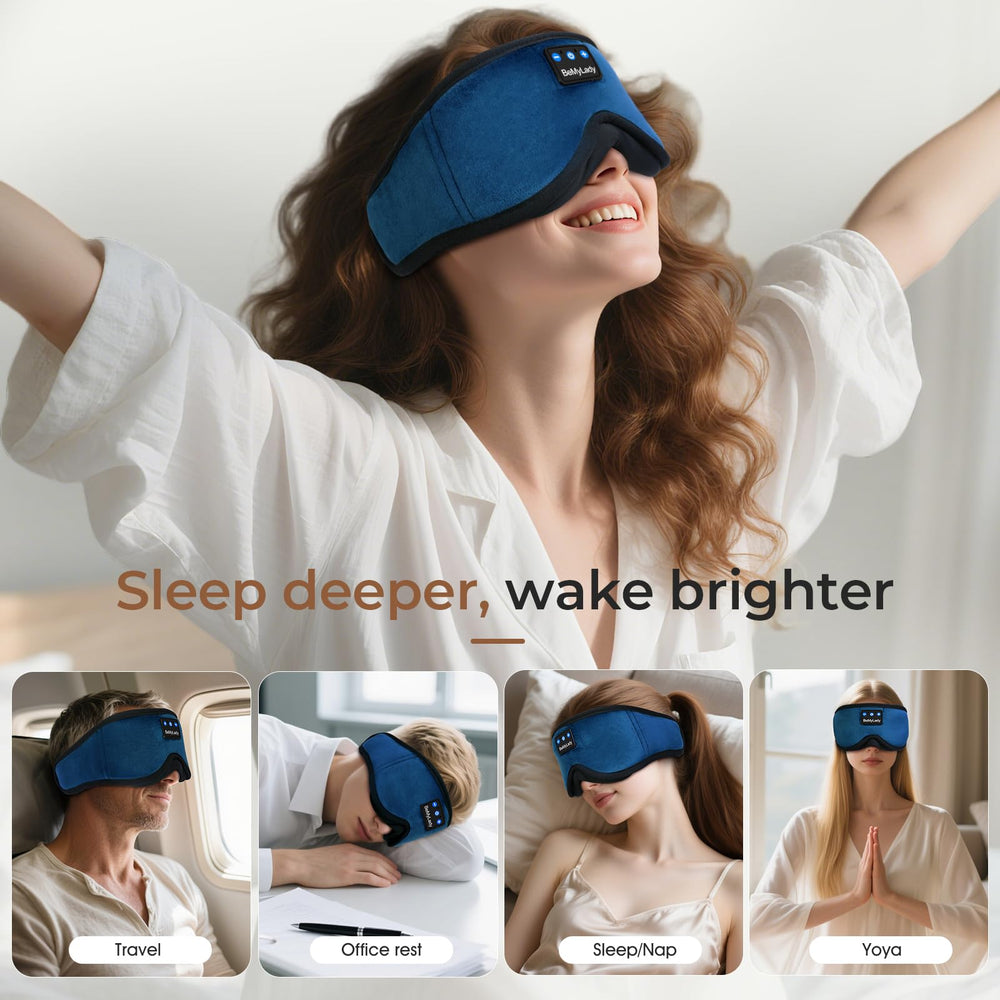 BeMyLady adjustable elastic strap fits all head sizes securely