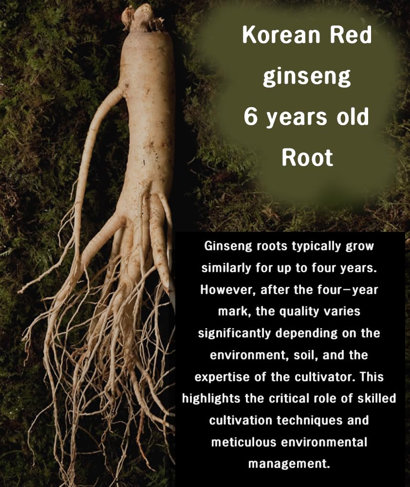 Quality cultivation of Benepisyo red ginseng ensures integrity and flavor.