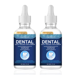 BENIX Cavity Healing Tooth Armor Liquid bottle front shows the enamel support formula for stronger enamel protection.