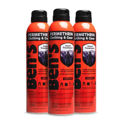 Ben's Clothing & Gear insect repellent 6oz bottle protects fabric from biting insects.