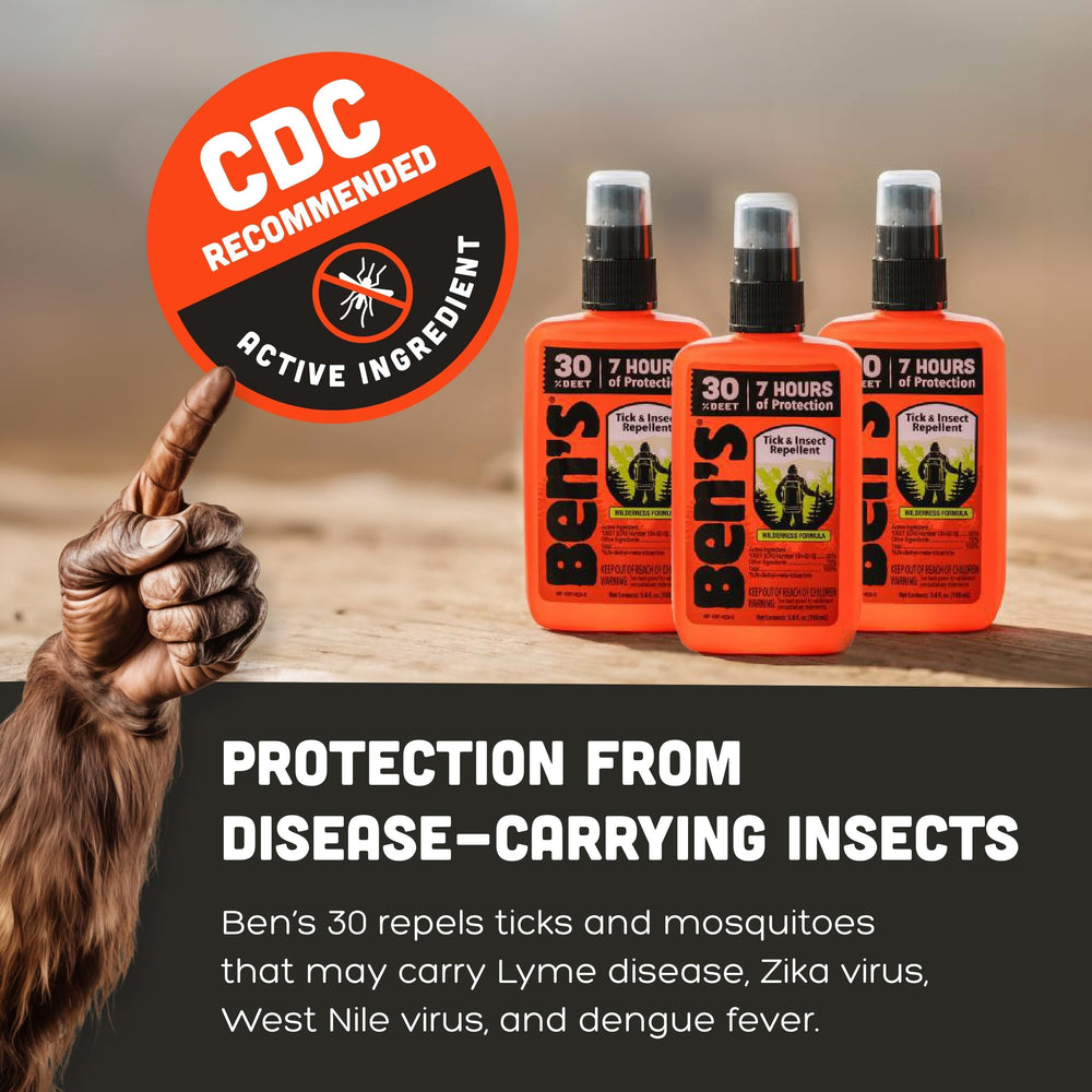 Ben's Tick & Insect Repellent tested in New Hampshire's White Mountains.