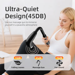 BEONISI portable massage gun for home, gym, or office use