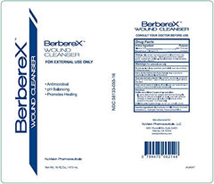 BerbereX antimicrobial wound cleanser spray-action for easy application on wounds