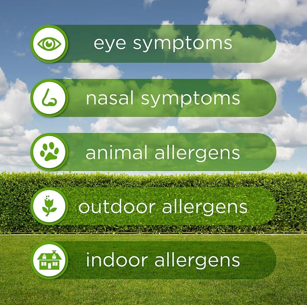 Berkley Jensen nasal spray dispensing action for quick symptom relief