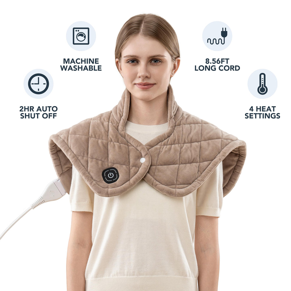 Berkshire Blanket heating pad in a cozy home setting for relaxation