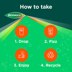 Berocca B vitamin complex tablet highlighted for energy support
