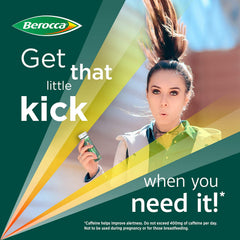 Berocca Boost jar and glass ready for daily energizing routine.