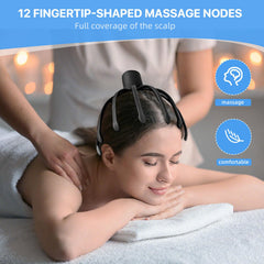 BERVASTO head massager offers 360° massage for complete scalp coverage.