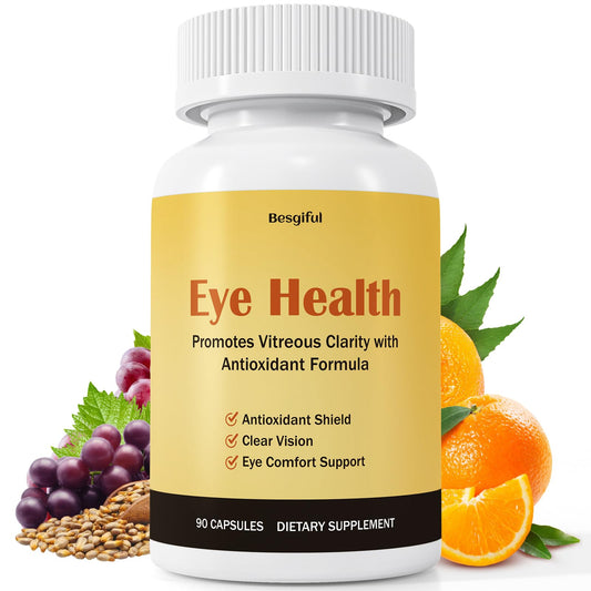 Besgiful Eye Supplement bottle for daily vitreous health support.