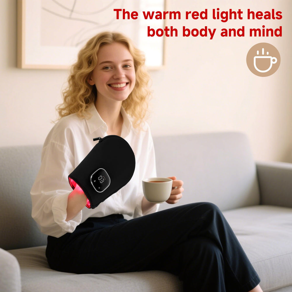Besilo dual-wavelength gloves offer post-activity hand comfort.