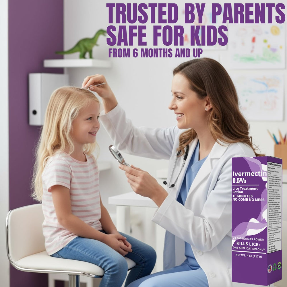 BeslKB topical solution on scalp demonstrates easy, even distribution.