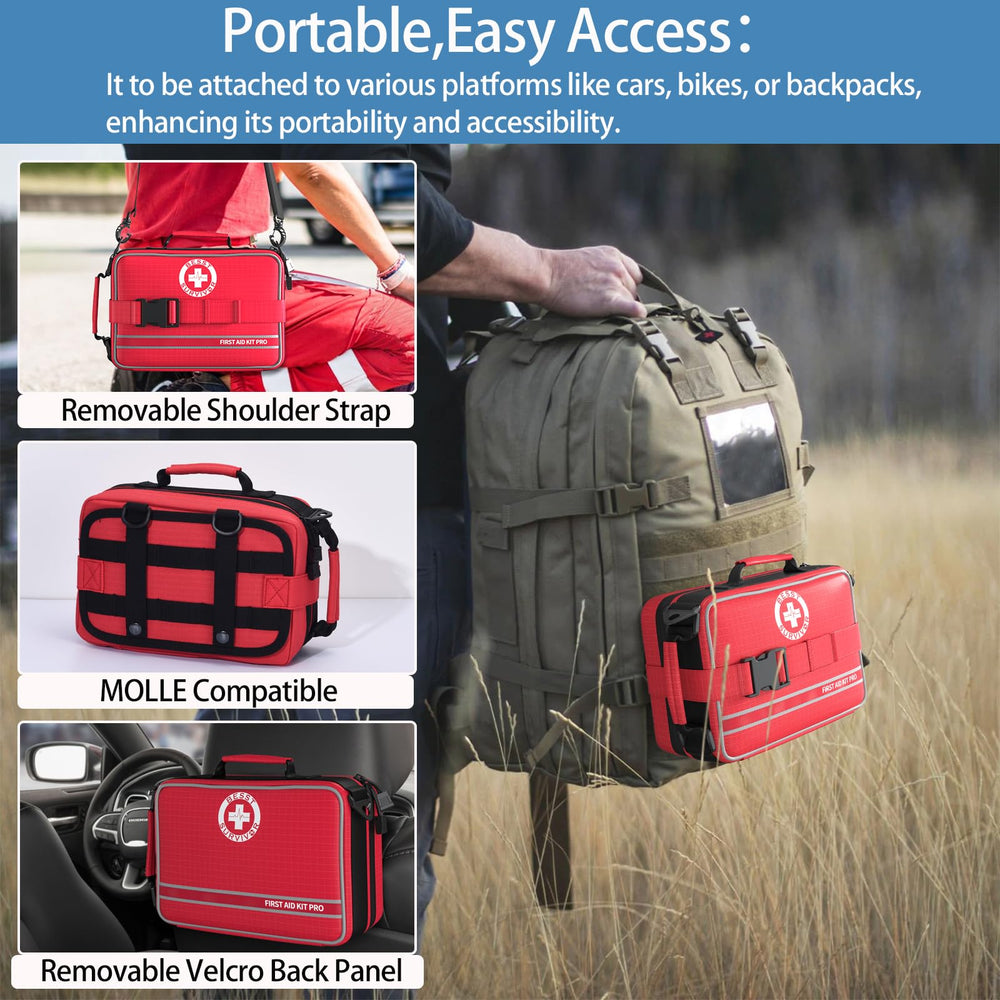 Besst Survivor rugged 600D polyester construction ready for outdoor use.