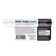 Best 365 Labs NADPQQ Boost bottle with tablets for daily energy support.